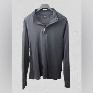 Hugo Boss Dark Blue/Black Quarter Zip